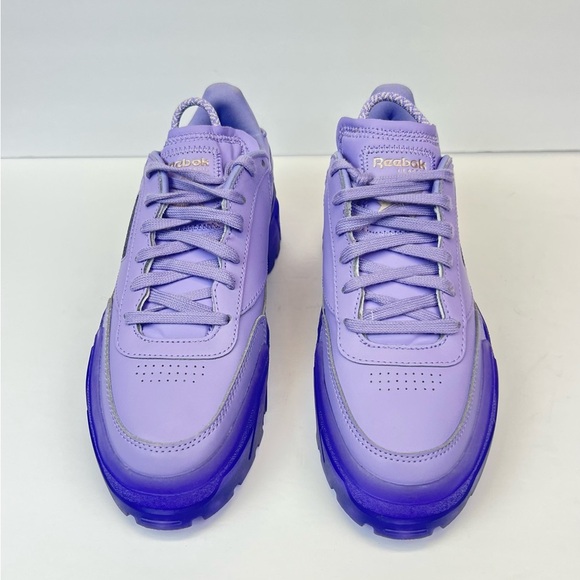 Reebok X Cardi B Club C - Purple GX7632 Womens Sneakers Size 7 - Picture 7 of 10